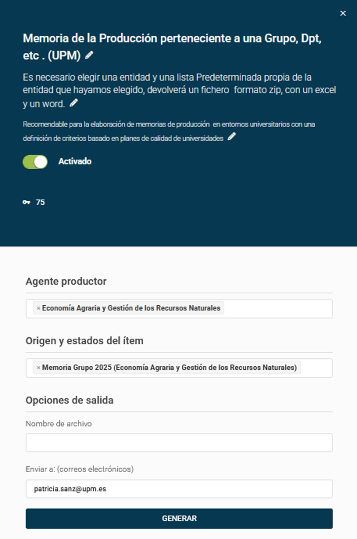 Ejemplo de una búsqueda por estructura